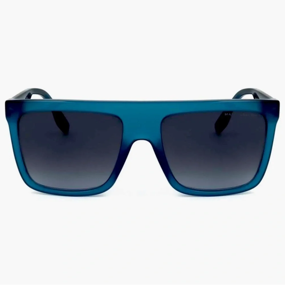 Marc Jacobs Sunglasses Full Rim Blue Rectangular Frame